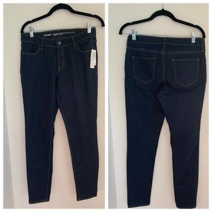 OLD NAVY dark denim 8 petite